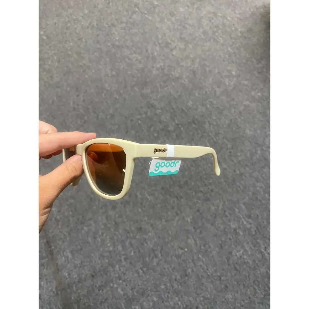 NWT - goodr adult OG Toasted Marshmallow Magic Plastic Rectangle Sunnies
